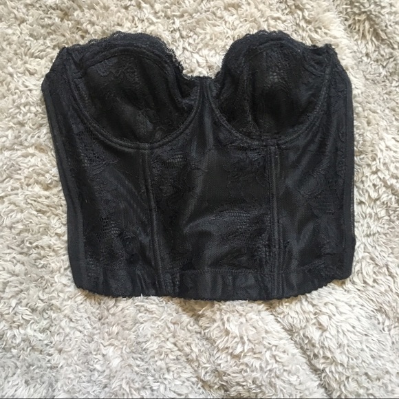 Nasty Gal Tops - Nasty Gal Black Corset Top